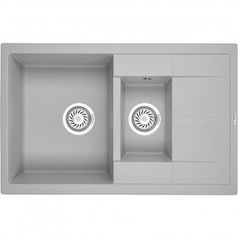 Кухонная мойка GRANULA GR-7802 сланец Кухонная мойка GRANULA GR-7802 сланец