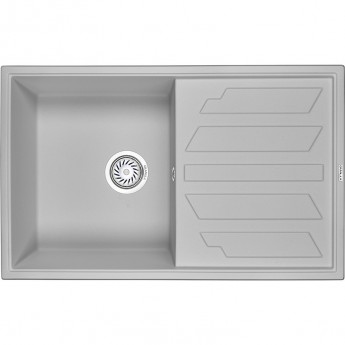Кухонная мойка GRANULA GR-8002 сланец Кухонная мойка GRANULA GR-8002 сланец