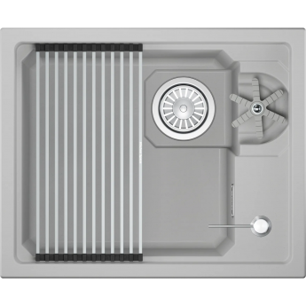 Кухонная мойка GRANULA KS-5505RU АРКТИК (БЕЛЫЙ) кварц Кухонная мойка GRANULA KS-5505RU АРКТИК (БЕЛЫЙ) кварц
