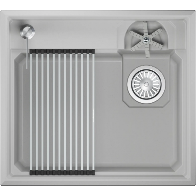 Кухонная мойка GRANULA KS-5807R АРКТИК (БЕЛЫЙ) кварц 5807R APKTIK