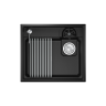 Кухонная мойка GRANULA KS-5807R ШВАРЦ кварц 5807R SHBAPC